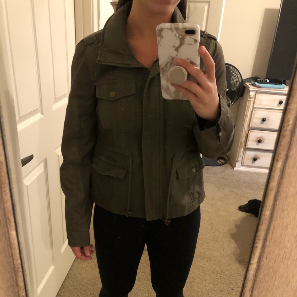 Green jacket